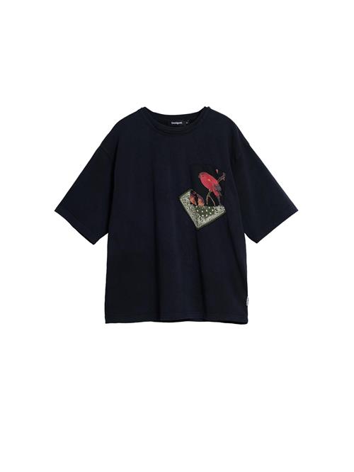 Desigual Bluser & t-shirts  creme / rød / sort