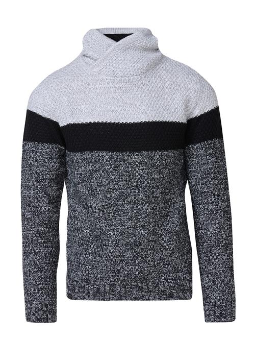 KOROSHI Pullover  lysegrå / sort