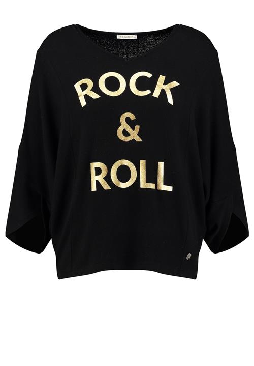 Key Largo Pullover 'Rock´N Roll'  guld / sort
