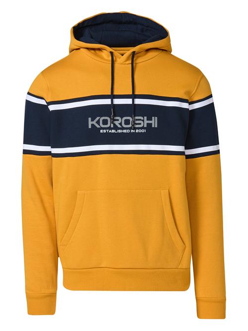KOROSHI Pullover  navy / gul / hvid