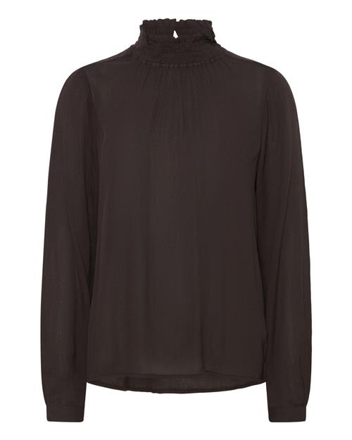 Kaffe Bluse  mørkebrun