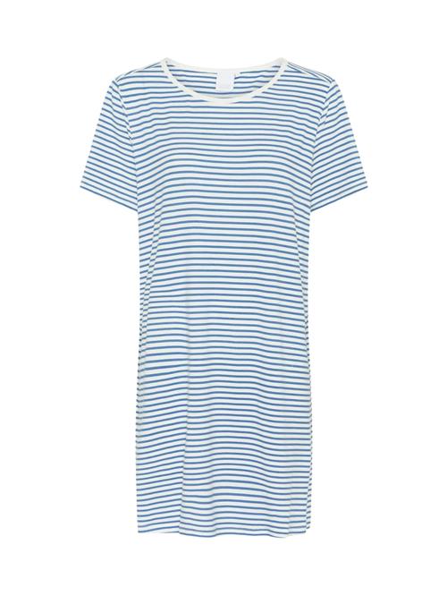 CCDK Copenhagen Kjole 'Bea'  lyseblå / hvid