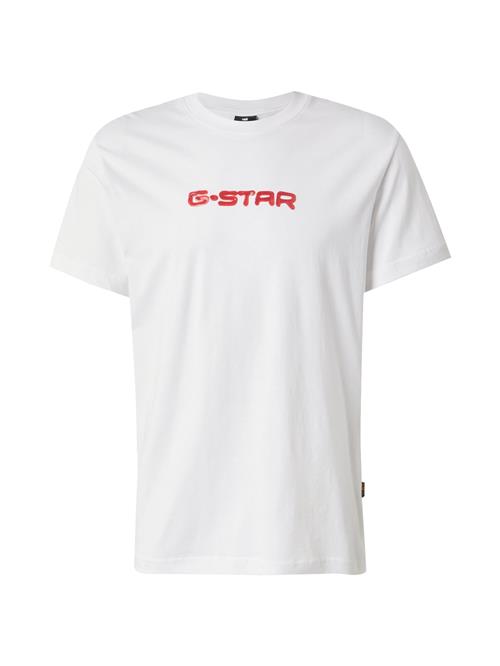 G-STAR Bluser & t-shirts  rød / hvid