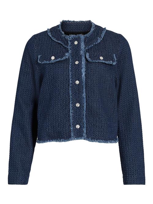 VILA Overgangsjakke  blue denim