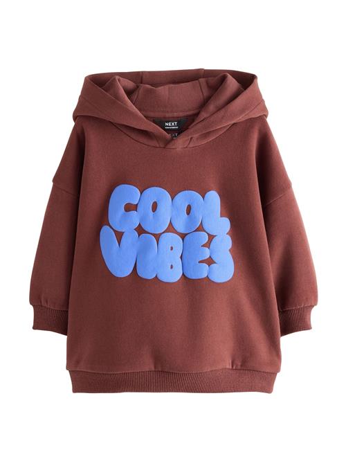 Next Sweatshirt  blå / burgunder