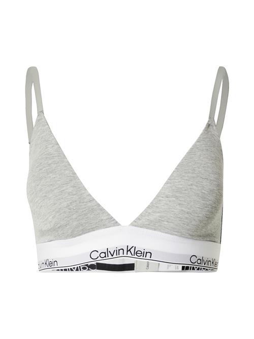 Calvin Klein Underwear BH  lysegrå / sort / hvid