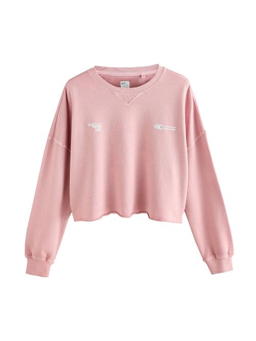 Next Sweatshirt  lyserød / hvid