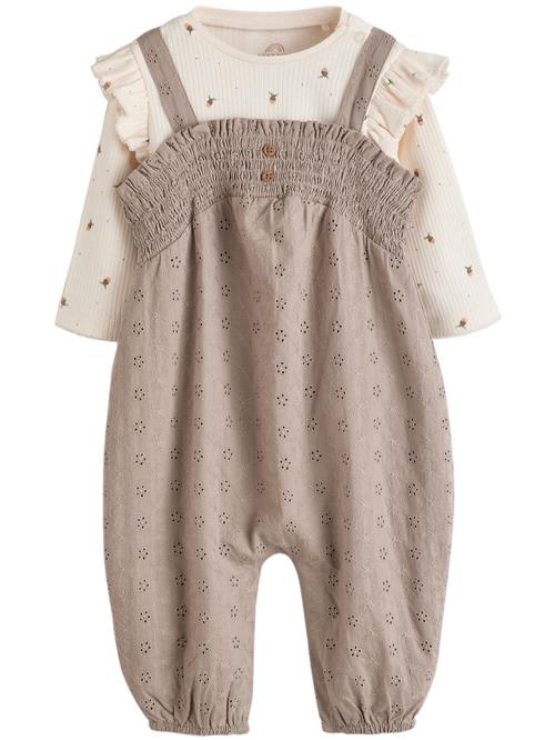 Next Sæt  creme / lysebrun / grøn / koral