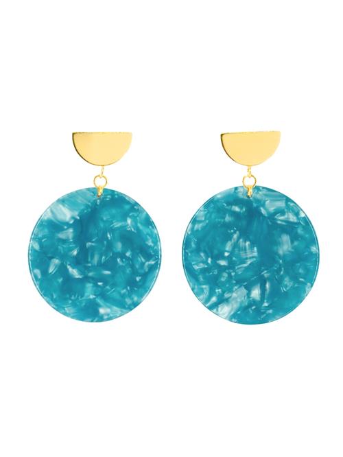 Fräulein Wunder Øreringe 'Amal'  blå