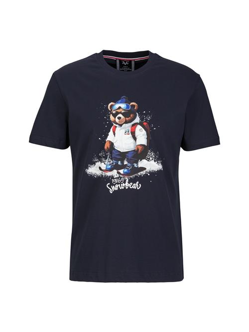 19V69 ITALIA Bluser & t-shirts 'Rafael Snowbear'  blå / navy / rød / hvid