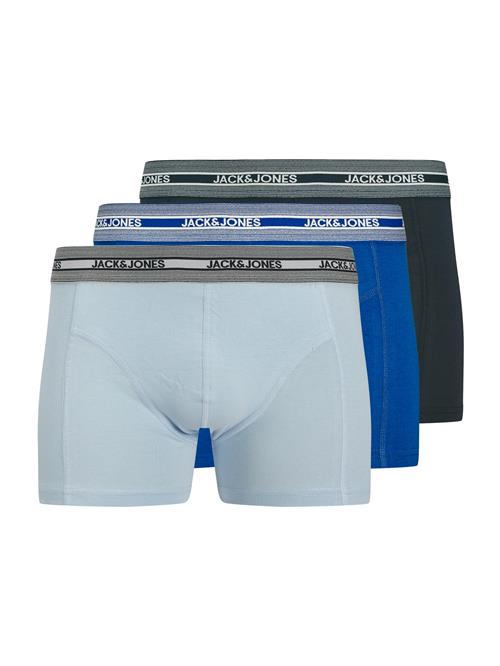 JACK & JONES Boksershorts 'JACLEO'  royalblå / lyseblå / mørkegrøn