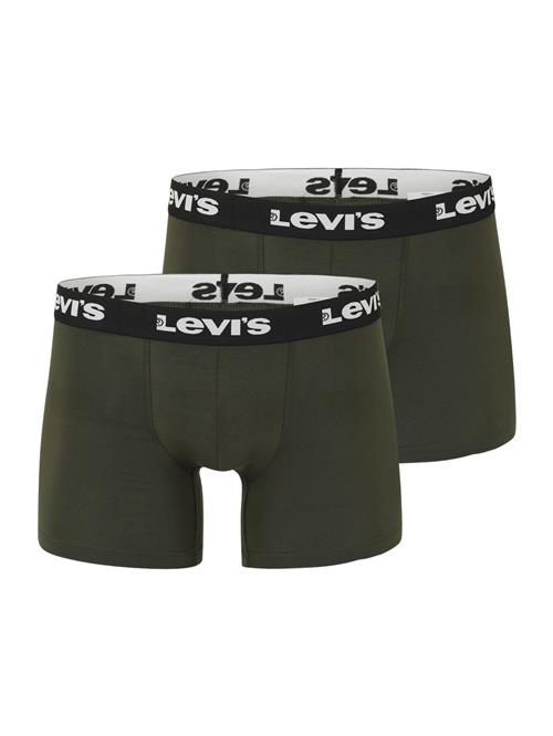 LEVI'S ® Boksershorts  grøn / sort / hvid