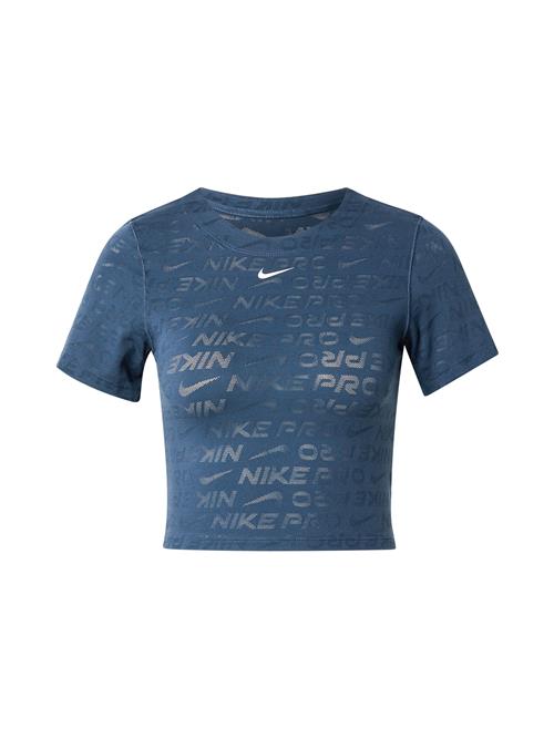 NIKE Funktionsbluse  navy / hvid
