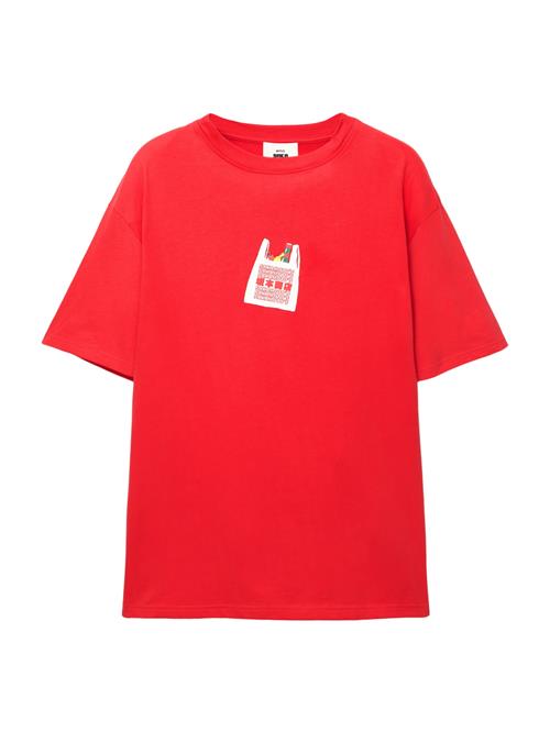 Pull&Bear Bluser & t-shirts  gul / grøn / rød / hvid