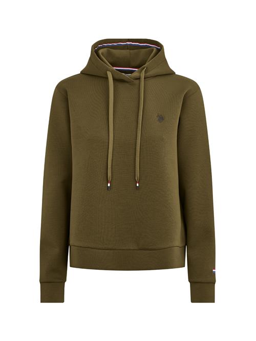 U.S. POLO ASSN. Sweatshirt 'Gold'  oliven