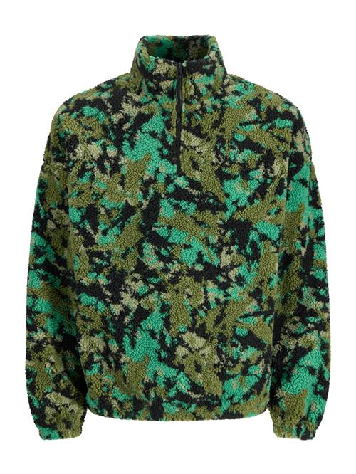 JACK & JONES Pullover  oliven / jade / pastelgrøn / sort