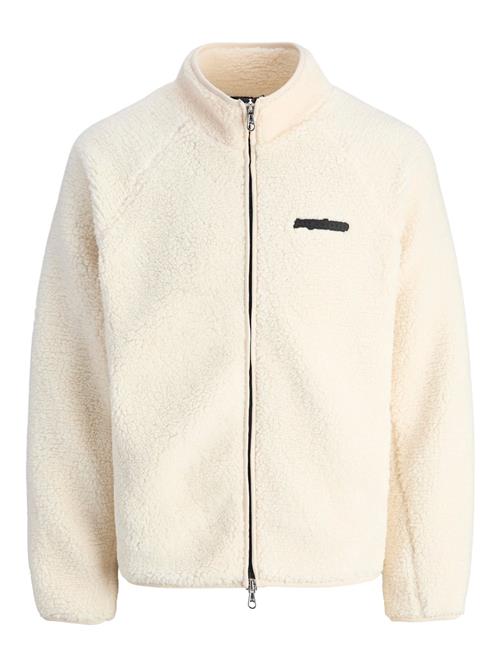 JACK & JONES Fleecejakke  lysebeige