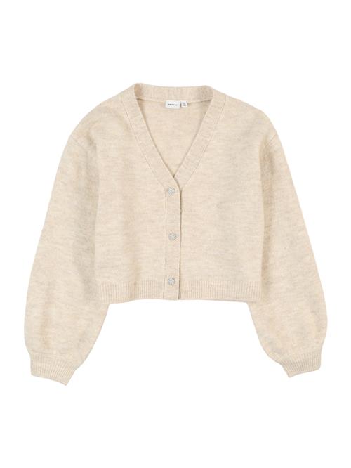 NAME IT Cardigan 'NKFNina'  beige-meleret