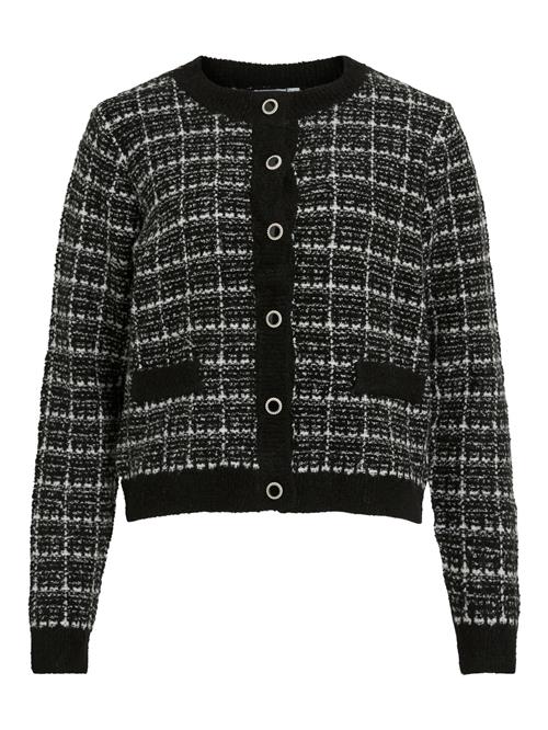 VILA Cardigan 'VIAudrey'  sort / hvid