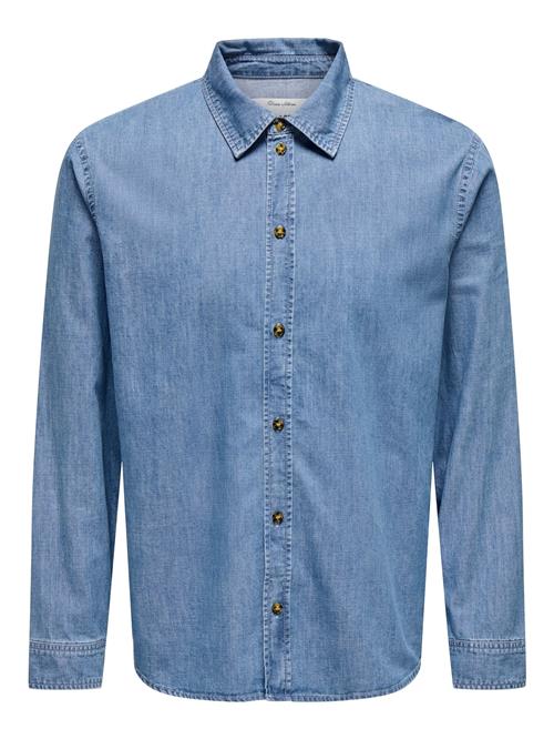 Only & Sons Skjorte 'SEAN'  blå