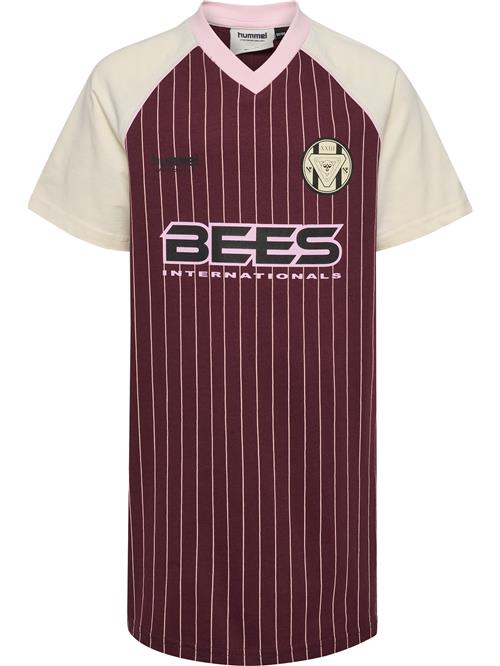 Hummel Kjole  creme / lyserød / kirsebærsrød / sort