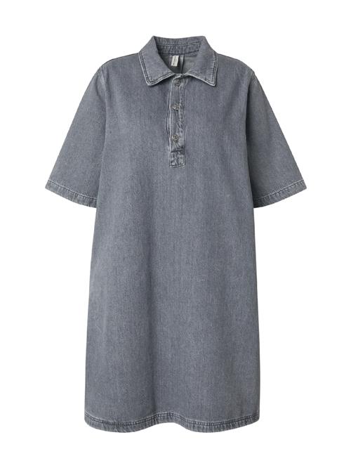 ONLY Carmakoma Blusekjole 'CARGry'  grey denim