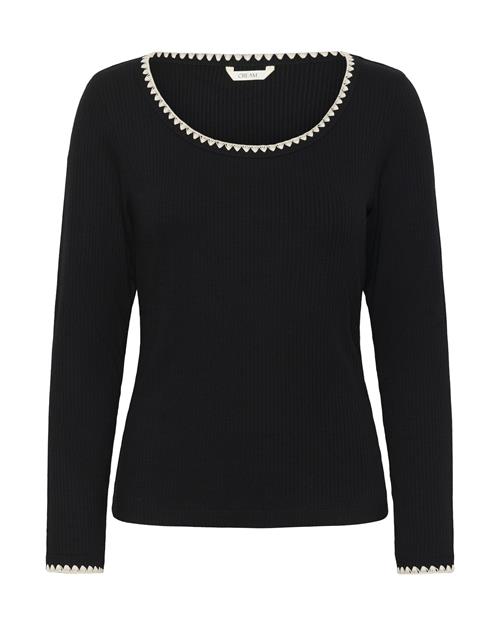 Cream Shirts 'Ribba'  sort / naturhvid