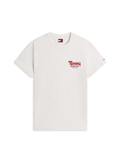 Tommy Jeans Bluser & t-shirts  lysegrå / rød / sort