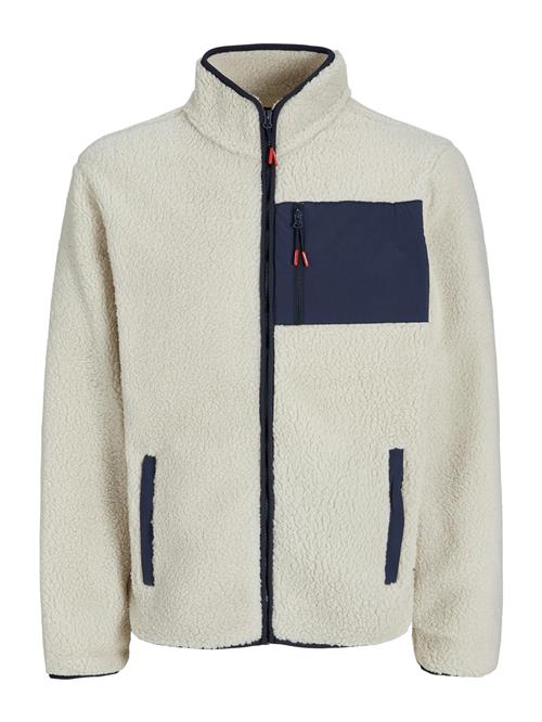 JACK & JONES Overgangsjakke 'JJThatcher'  creme / navy