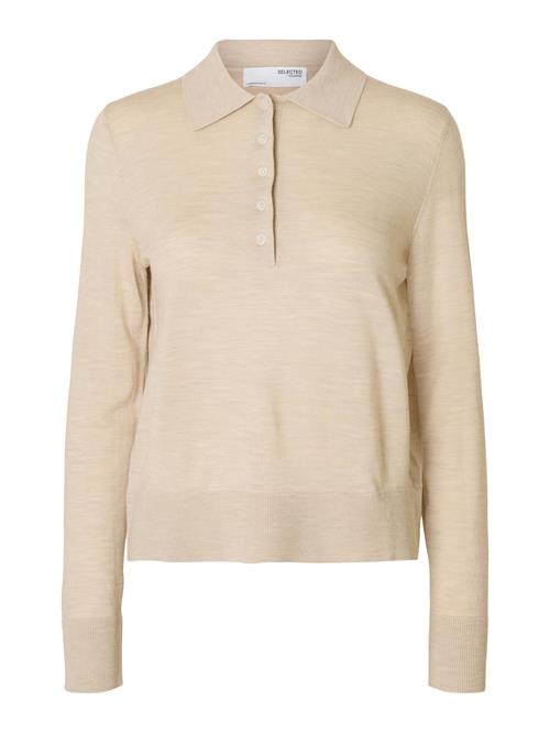 SELECTED Pullover 'SLFTHea'  beige