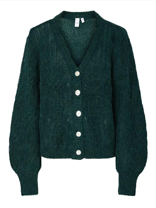 YAS Cardigan 'YASZUMA'  mørkegrøn