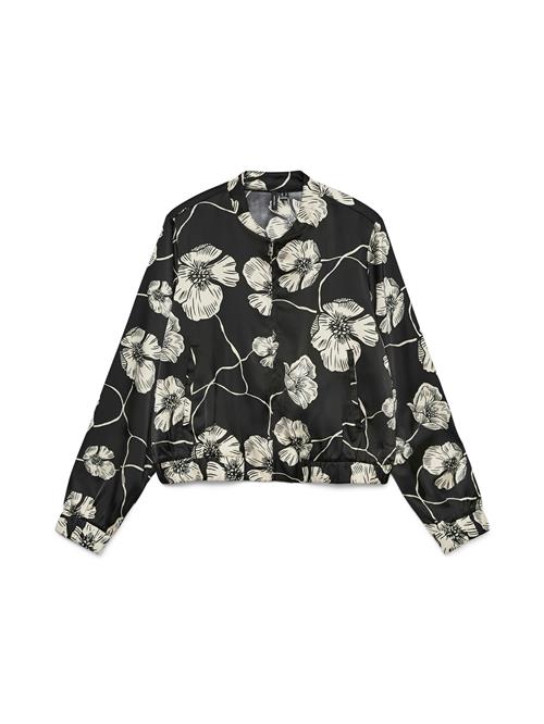 VERO MODA Overgangsjakke 'VMELENA'  sort / offwhite