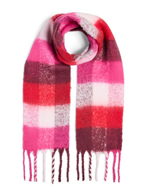 PIECES Sjal 'BEA'  pink / lyserød / rød / vinrød