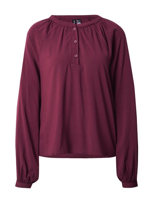 VERO MODA Bluse 'VMBELLA'  vinrød