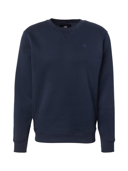 G-STAR Sweatshirt 'Premium core'  navy