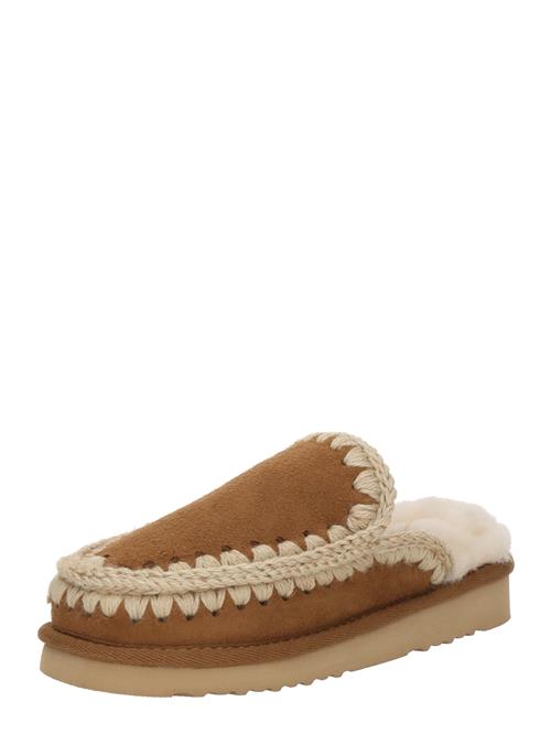 MOU Hjemmesko 'Eskimo'  beige / cognac