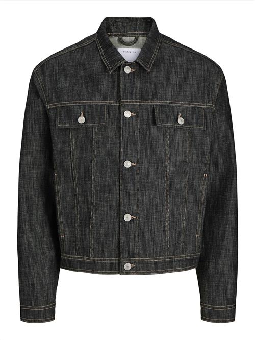 JACK & JONES Overgangsjakke 'JJICam'  black denim