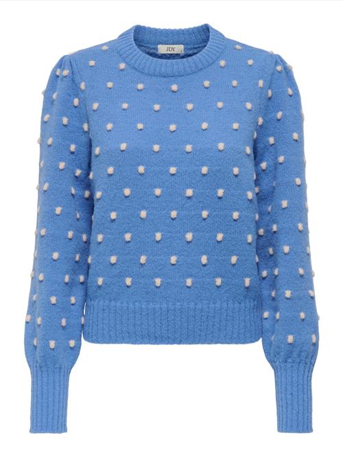 JDY Pullover 'JDYSIGRID'  lyseblå / hvid