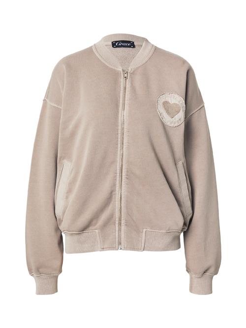 Grace Sweatjakke  greige / lysegrå