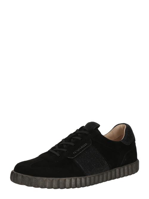 PETER KAISER Sneaker low  sort / sort-meleret