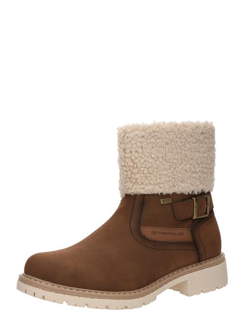 TOM TAILOR Støvletter  brun