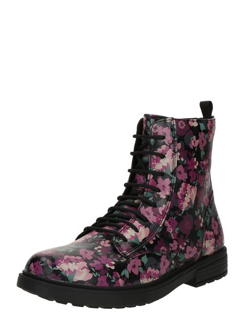 GEOX Støvler 'Eclair'  siv / lilla / lyserød / sort