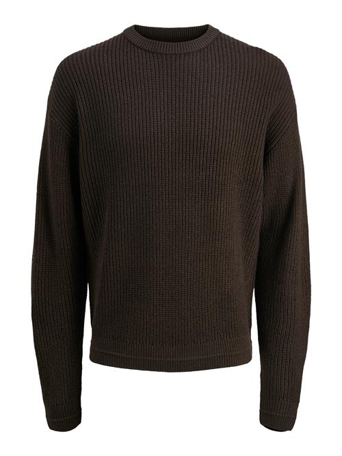 JACK & JONES Pullover 'Kaito'  mørkebrun