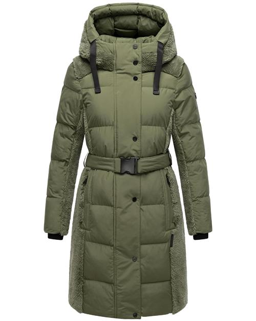 NAVAHOO Vinterfrakke  oliven