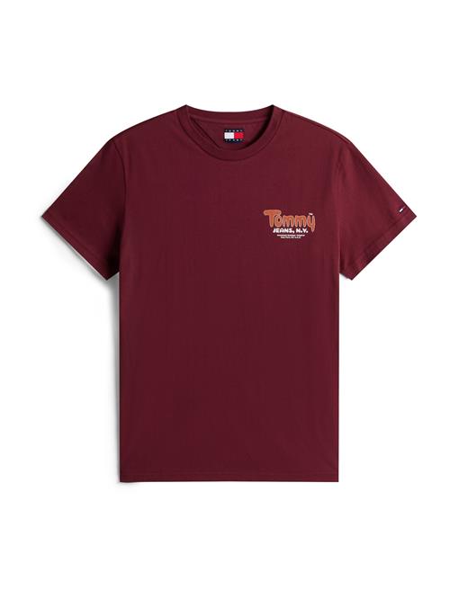 Tommy Jeans Bluser & t-shirts  navy / orange / mørkerød / hvid