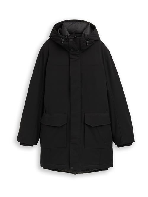 TOM TAILOR DENIM Vinterparka  sort