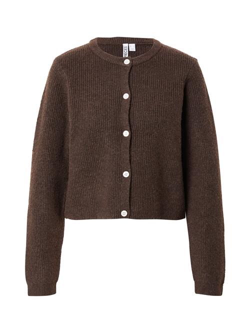 PIECES Cardigan 'PCSilly'  mørkebrun