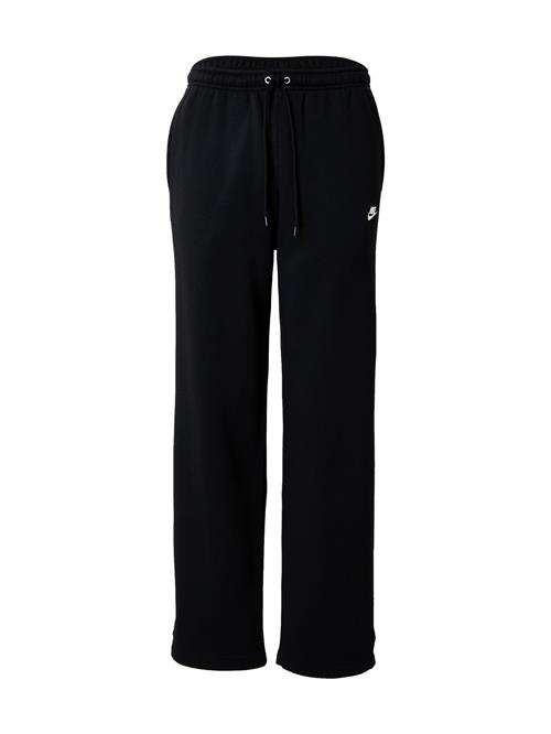 Nike Sportswear Bukser 'CLUB'  sort / hvid