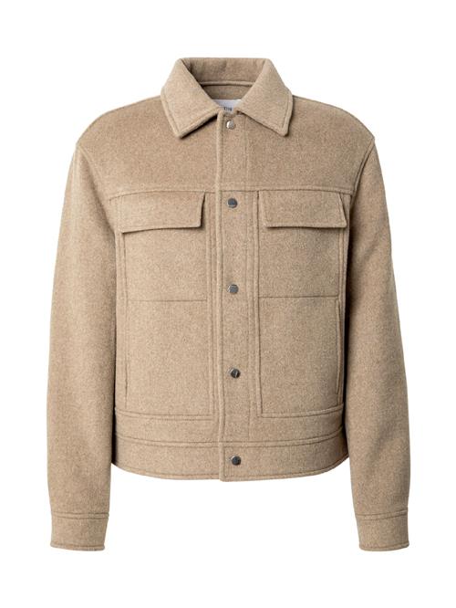 TRAPP Overgangsjakke 'MELANGE'  beige-meleret