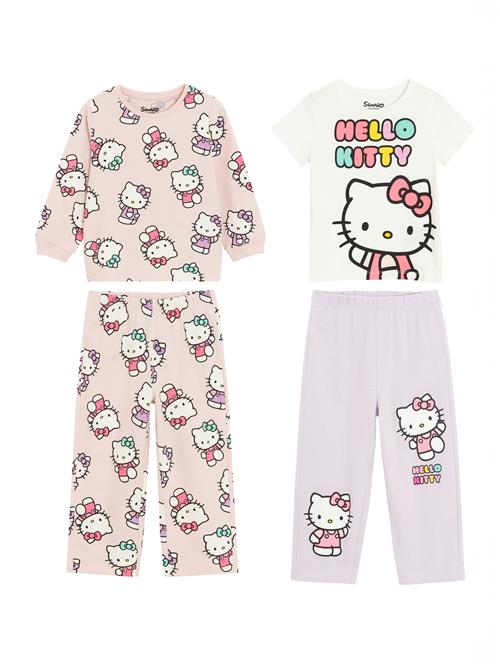 Cool Club Nattøj  lyseblå / gul / lyselilla / lyserød / hvid